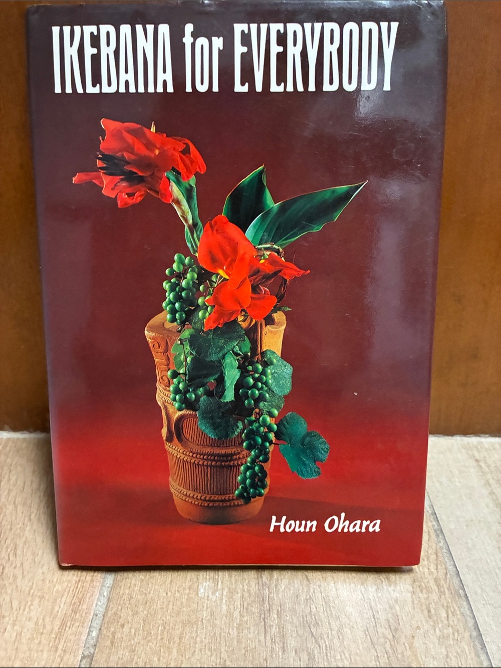 Ikebana for Everybody- vintage book —by Houn Ohara